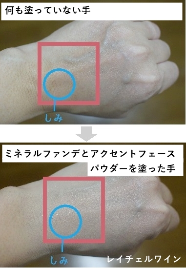 ミネラルファンデーション：レイチェルワイン：トライアルセット：お試しセット